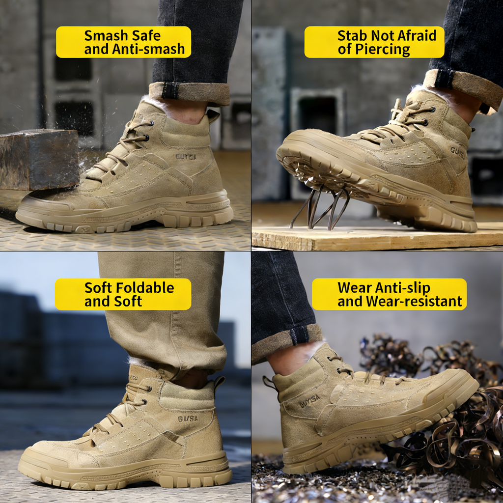 High -Top Labor Protection Shoes For Men