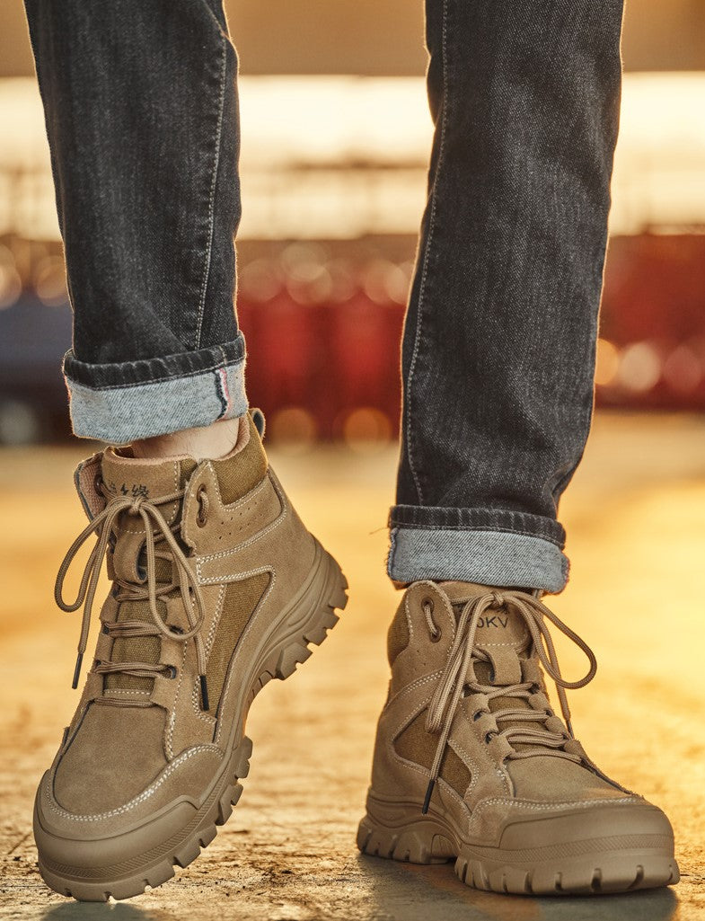 High -Top Labor Protection Shoes For Men