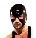 High-Gloss Latex 2-Hole Full-Face  Mask 113
