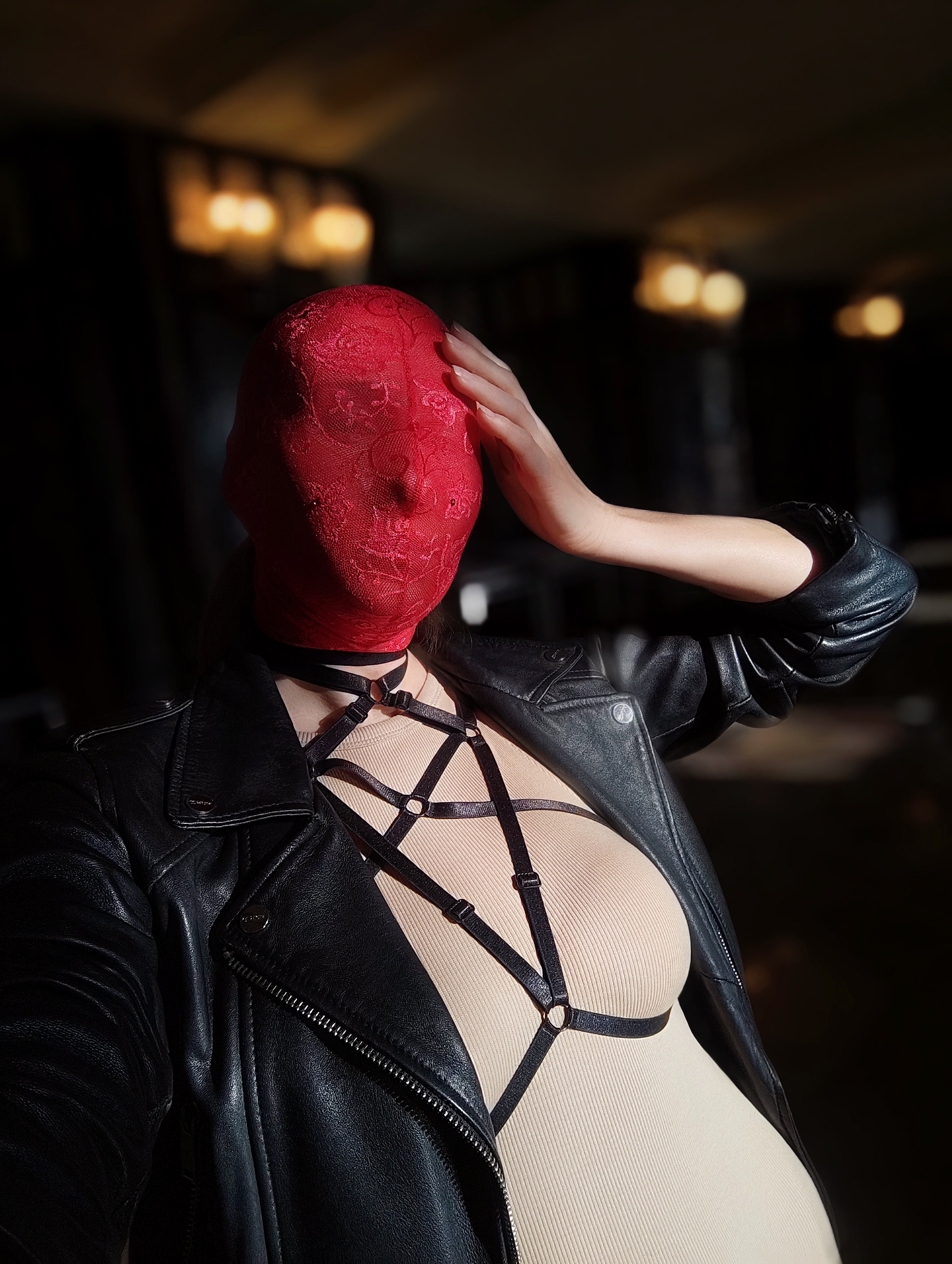 Adjustable Chest Harness Lingerie 6