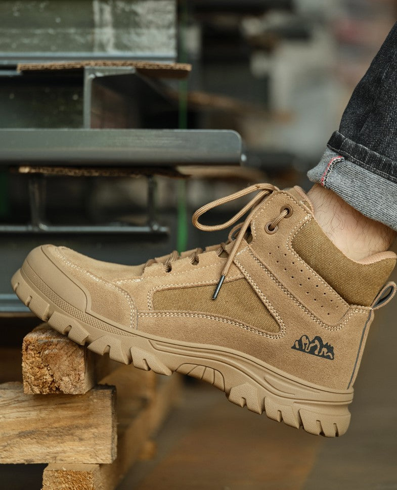 High -Top Labor Protection Shoes For Men