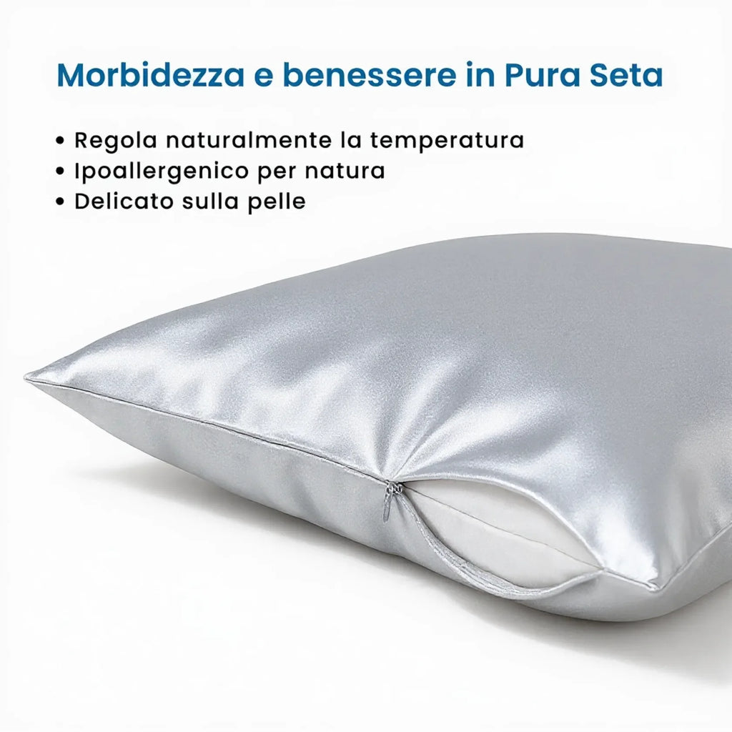 Federa Premium 100% Seta - Nero