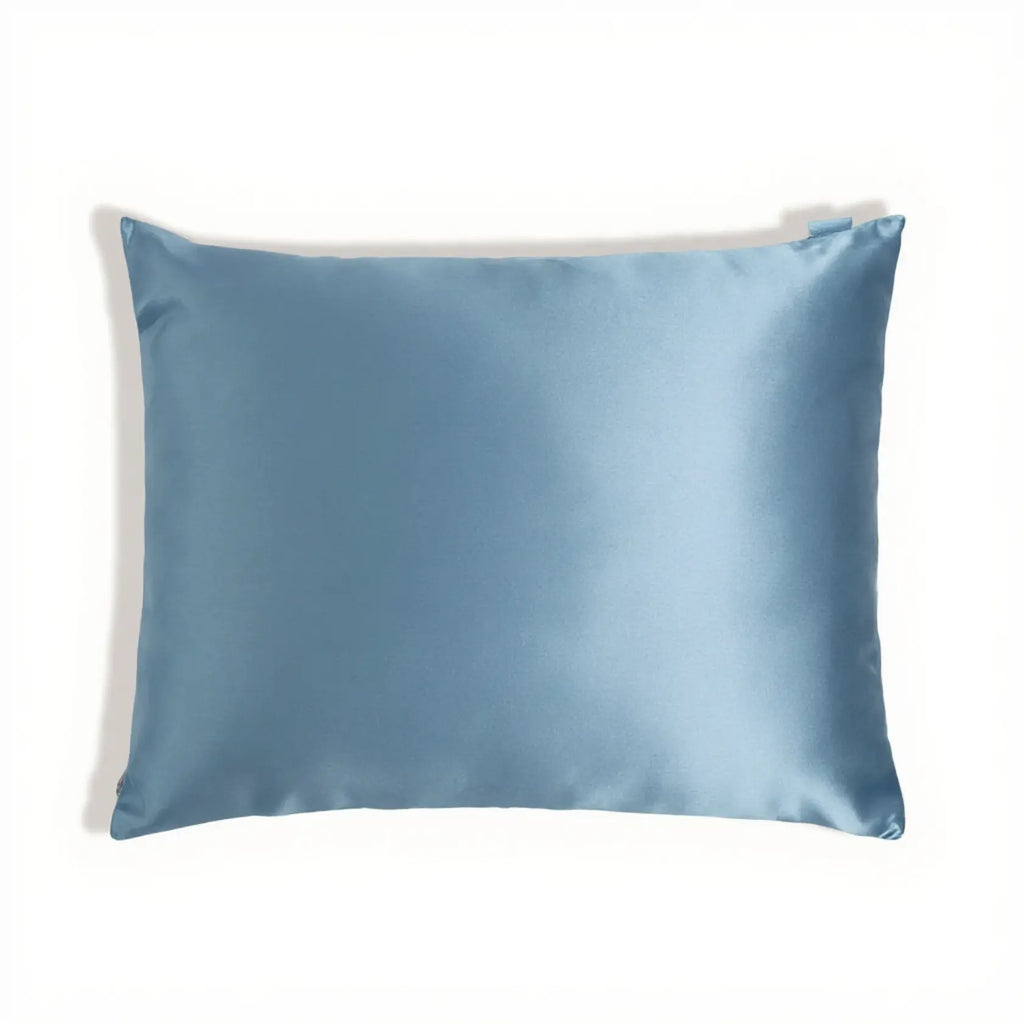 Federa Premium 100% Seta - Azzurro