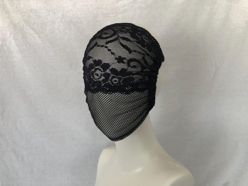 Lace Mesh See Through Face Cover Eye Cover in Multiple colors 61