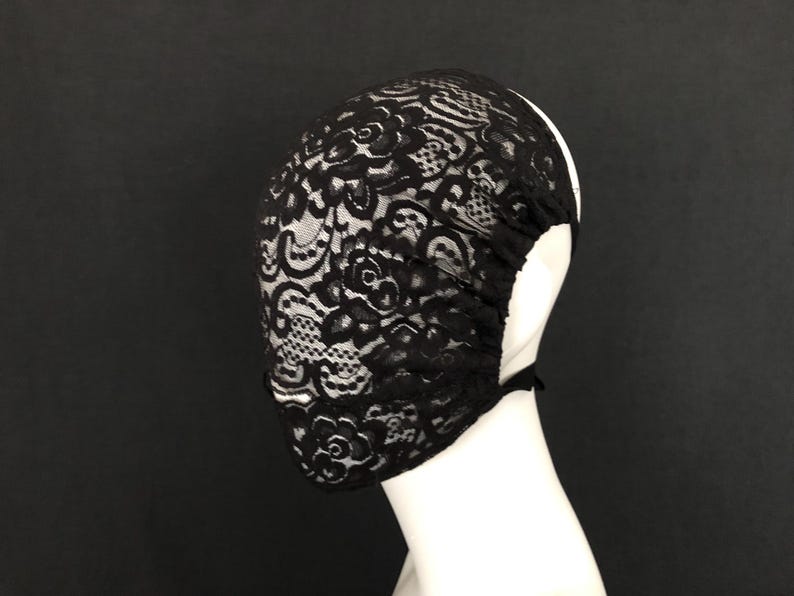 Lace Face Mask with Mouth Opening 51