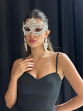 Crystal-Encrusted Eye Mask 151