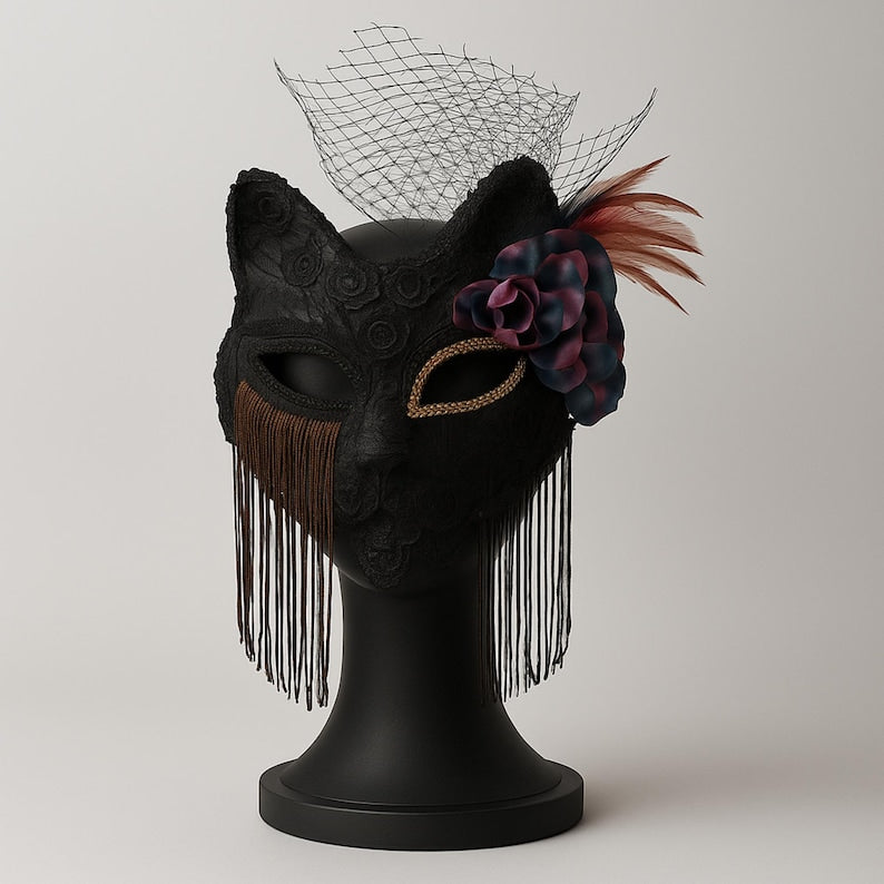 Lace Full Face Masquerade Mask