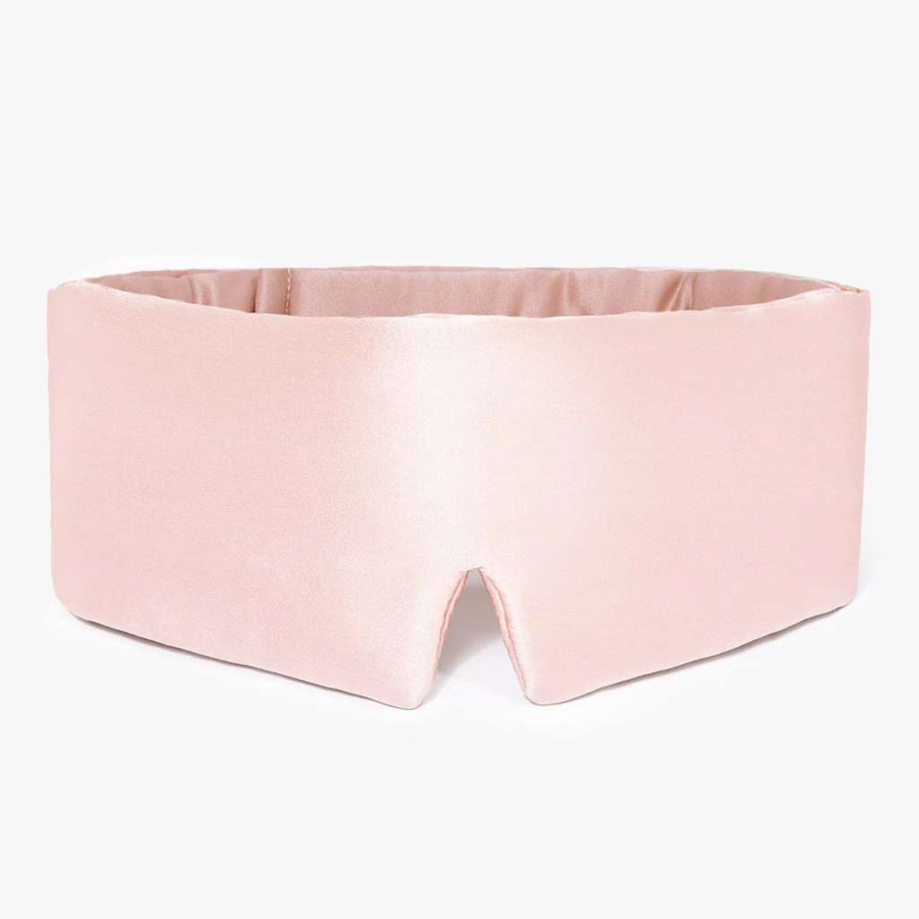Maschera per Dormire in 100% Seta Rosa